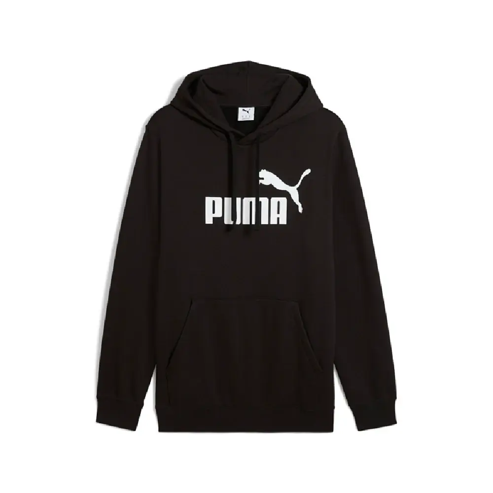 Men's Puma Essentials No. 1 Logo Puma Black Fleece Hoodie