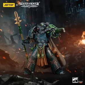 JOYTOY Warhammer 40K & The Horus Heresy Alpha Legion Alpharius, Primarch of the XXth Legion 1/18 Limited Edition Action Figure Model Collectible for Birthday Christmas Display
