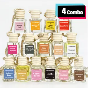 4 combo Pick Scent Car Air Freshener Hanging Air Diffuser Made in USA Long Lasting car  accessories