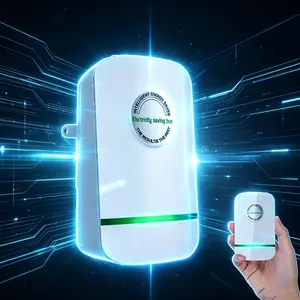 【First Choice-All Star Blind Box】The last day! Two！ Electricity Bill Terminator US-Standard Power Saver -Stabilizes Voltage, Protects Equipment - Plug In and Save Home Socket