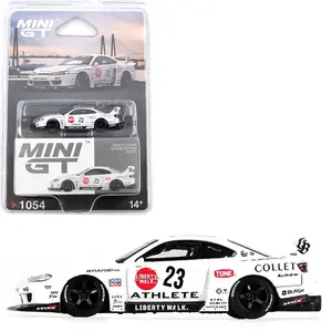Mini GT 1:64 Nissan LB-Super Silhouette S15 SILVIA ATHLETE White Diecast Model Car Collectible Toy