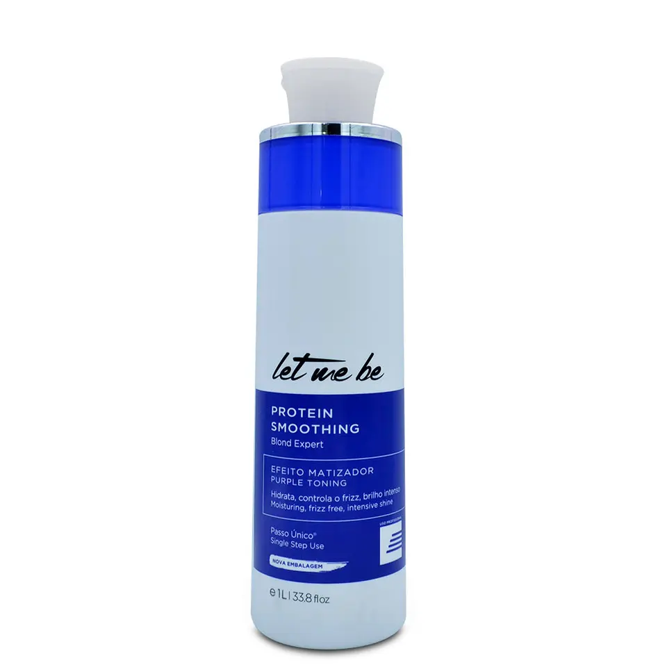 Let Me Be Progressive Protein Smoothing Blond Expert Purple Toning Matizador Hair Care 1L/33.8fl.oz