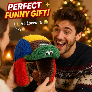 Dopamine Colorful Aviator Trapper Hat Cute Y2K Ear Flap Pilot Cap Streetwear Fashion Aesthetic Outfit Hat