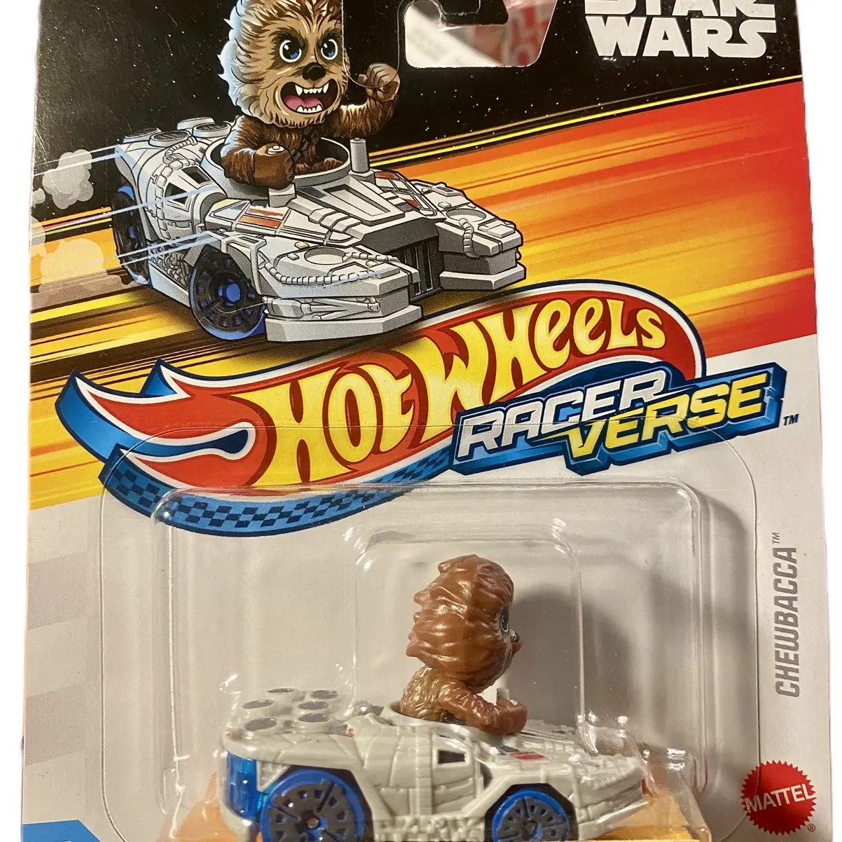 Hot Wheels Racer Verse Chewbacca diecast replica