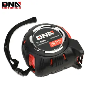 Heavy Duty Steel Blade Imperial Measuring Tape - 16 & 25 ft, Tape Reel, Push Button Lock