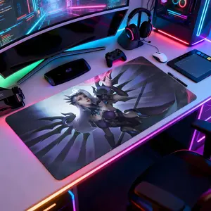 Overwatch Mouse Pad Mousepad Large Gaming LockEdge Thickened Computer Keyboard Table Desk Mat