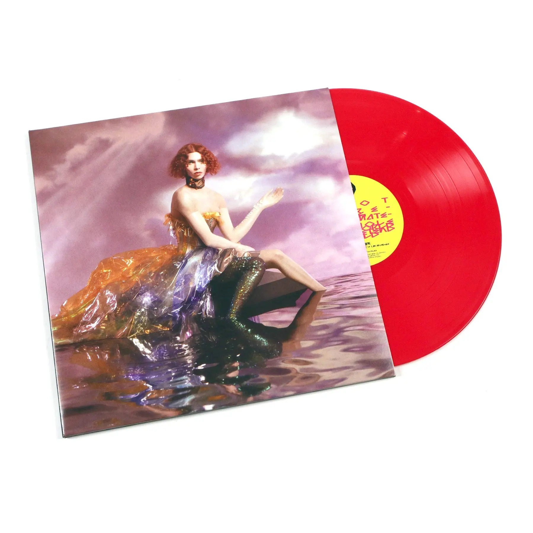 Sophie: Oil Of Every Pearl's Un-Insides Limited Edition Import Colored Vinyl LP Record, Full Color Printed Inner Sleeve, Gatefold Jacket, Digital Download Included