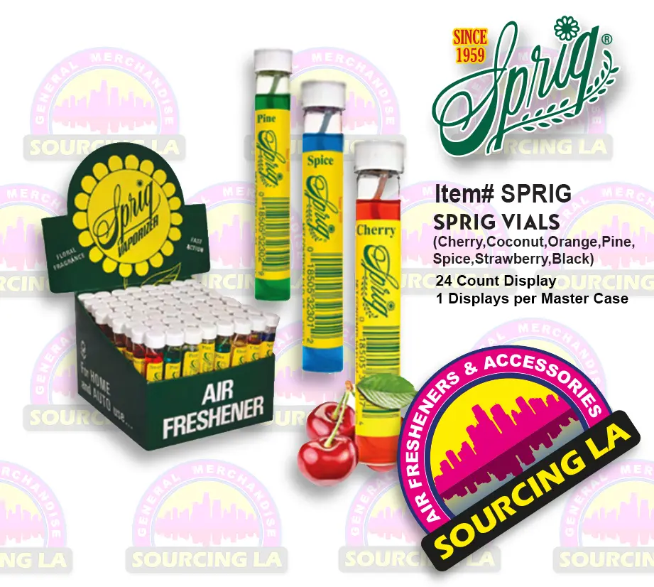 Sprig Vaporizer Air Freshener, Made in the USA Since 1959 (72 pcs All Spice  Scent) - TikTok Shop