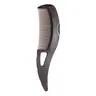 ABS Anti-Dandruff Hollow Wide-Tooth Plastic Comb - Rounded Teeth, GuaSha Handle, Dry Scalp Care, Itchy Scalp Relief, Detangle Hair Solutions, Exfoliating, Massage, Dirt & Oil Reduction, 8.3x2.1in, Adult Use, Gift Idea