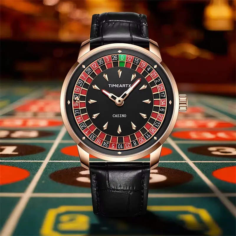 New European Style Roulette Men's Watch TIMEARTX New European Style Roulette Men's Watch TIMEARTX