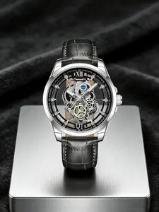 Men's Fashion New Trendy Simple Couple Student Business Casual Quartz Watch, Stylish and Practical Timepiece for Everyday Use