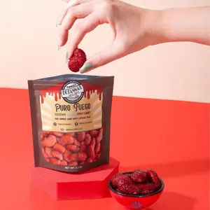 Tannas Botannas Gummy Candy 4.5oz Mango – Sweet Sour Spicy Mexican Candy Snack