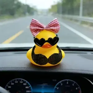 Sexy little yellow duck, various accessories, PVC car decoration, indispensable accessories for car interior, car interior | nifty design | decorative elements, lovely car decoration, Girly Car Accessories, small office ornaments, Car Trinkets