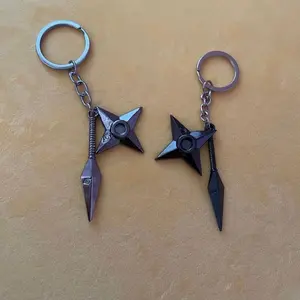Naruto Kunai Shuriken Keychain