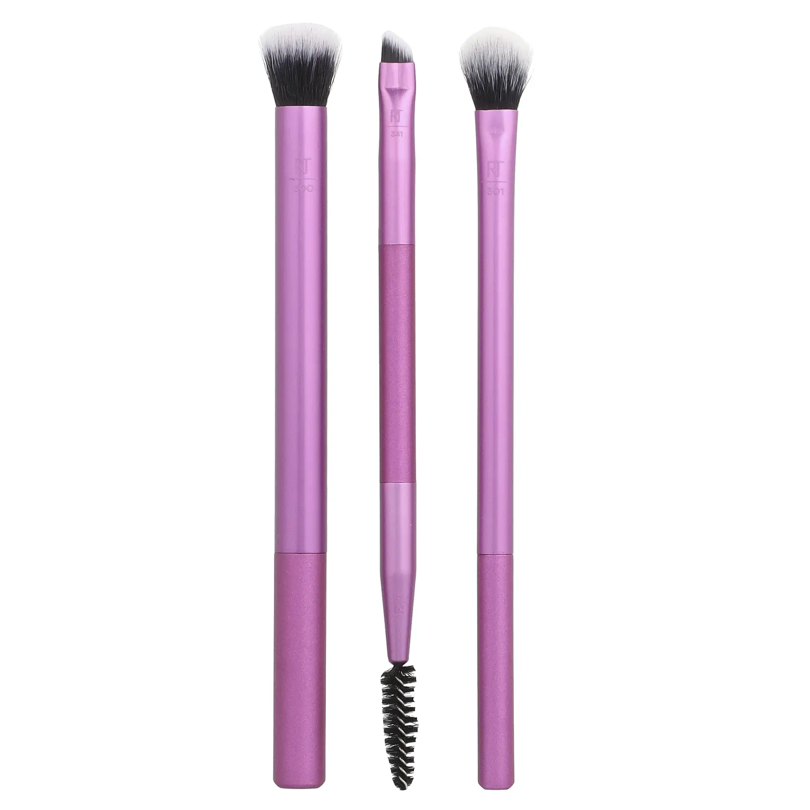 Real Techniques Eye Shade + Blend Brush Set, 3 Pieces
