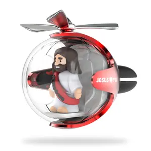 Jesus Loves You Scented Car Air Freshener - Long Lasting Car Diffuser - Last 30+ Days, Christian Gift