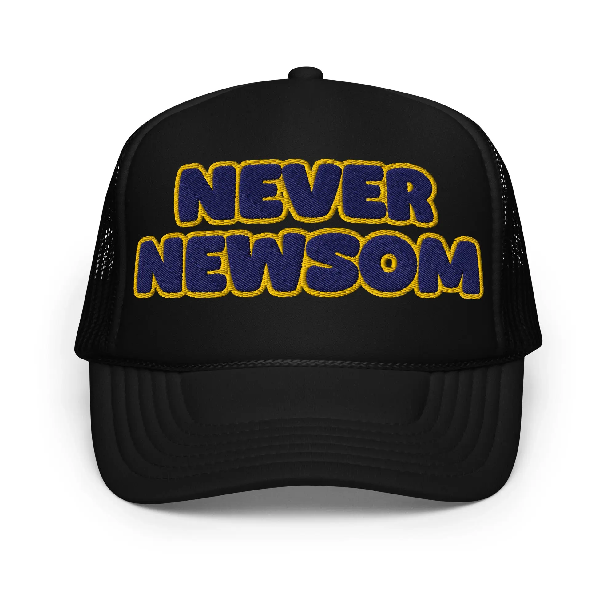 Never Newsom School Spirit - Berkeley Foam Trucker