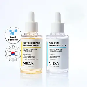 NIDA Hydrating Renewal Serum(s) Centella Hyaluronic acid Peptide Propolis Dry Skin Wrinkles