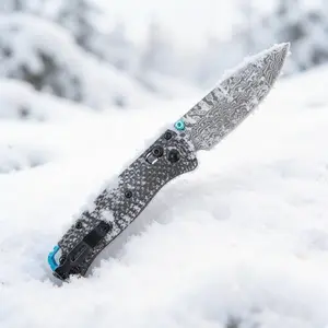 Carbon Fiber Handle Cutting Fruit Knife, Essential Kitchenware Tool, Edc Portable Pocket Knife, High-Quality Stainless Steel Blade, Perfect Gift for Men