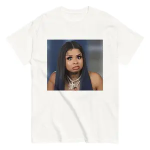 Chrisean Rock Funny Face Graphic T-Shirt Unisex Baddies Meme Tee Cute Streetwear Casual Top for Men & Women