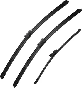 3Pcs Genuine Mercedes Wiper Blade for Mercedes-Benz GLC300 2016-2021,GLC250 2017-2021,GLC43 AMG 2017-2021, Automotive Replacement Windshield Wiper Blades for My Car- 22"+22"+12" (Pack of 3)