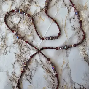 Collar de Oya Eleke Necklace - Multicolored Beads with Elegant Design