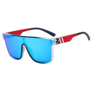 One Piece Lens Sunglasses For Men And Women, Coated Lenses With UV Blocking Effect, Reliable Shades For Cycling, Fishing And Other Outdoor Scenes