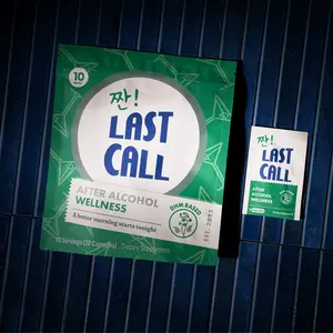 Last Call | Drinking Wellness Aid | DHM-Based Supplement | Prickly Pear, Milk Thistle | 10-Pack