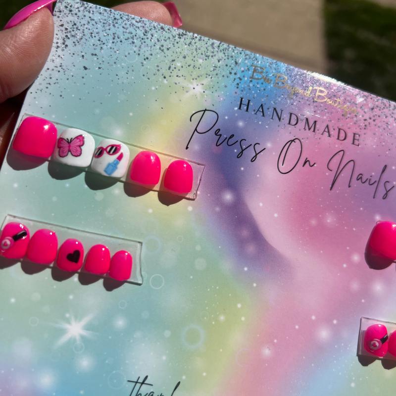 Fashion Girl  Kids Nails