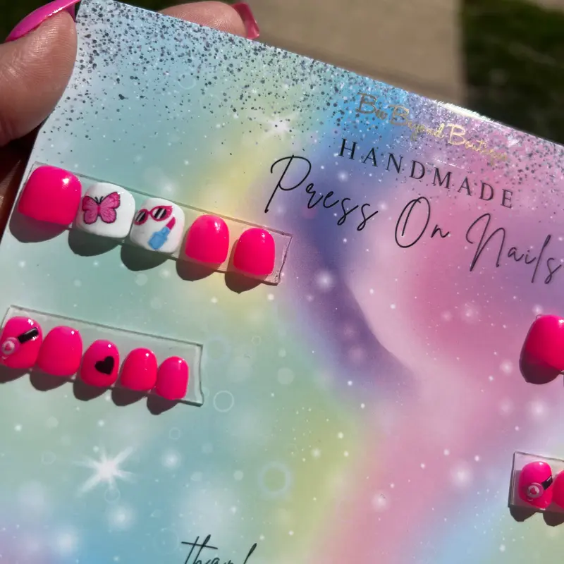 Fashion Girl  Kids Nails