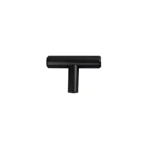 Bar Pull Knob 2" OL x 12mm Cabinet Hardware