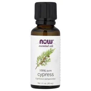 NOW Foods Essential Oils, Cypress, 1 fl oz (30 ml)