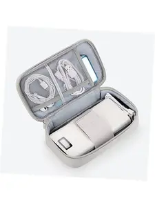 Digital Accessories Storage Bag, Travel Cable Organizer and Electronic Device Holder, Stores Charging Cables, Data Cables, Outdoor Travel Use