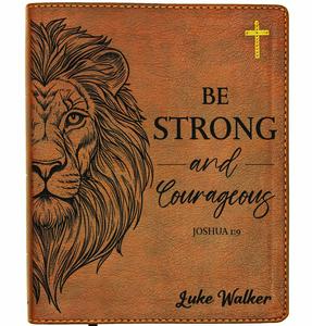 Personalized Journaling Bible NIV - Be Strong and Courageous