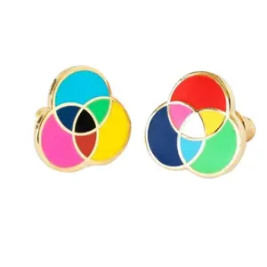 RGB and CMYK Earrings