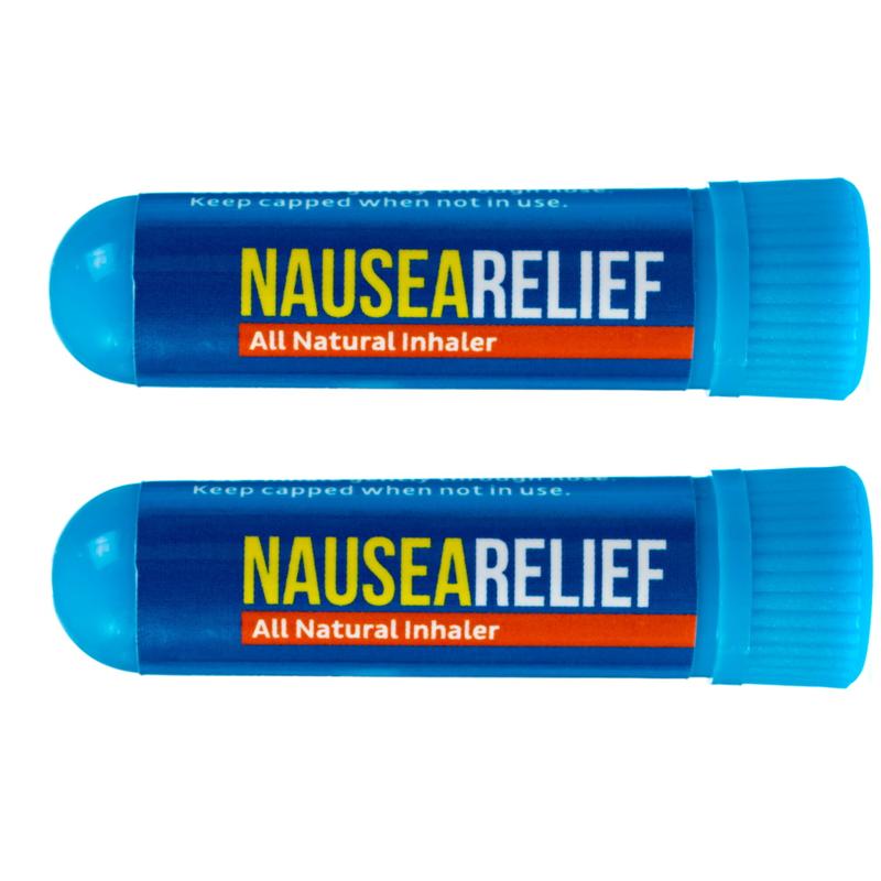 Basic Vigor Nausea Relief Inhaler 2 Pack - Mint & Ginger Aromatherapy ...