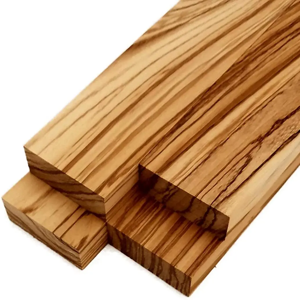 Zebrawood Lumber Board - 3/4" x 2" (4 Pcs)