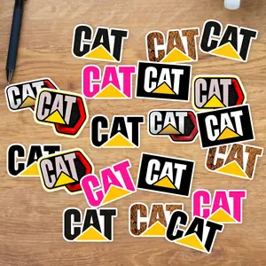 Stickers Pack 20 Pcs Caterpillar Laptop Water Waterproof Colorful Bottle Vinyl Luggage Aesthetic Skateboard Car Bumper Guitar Bike