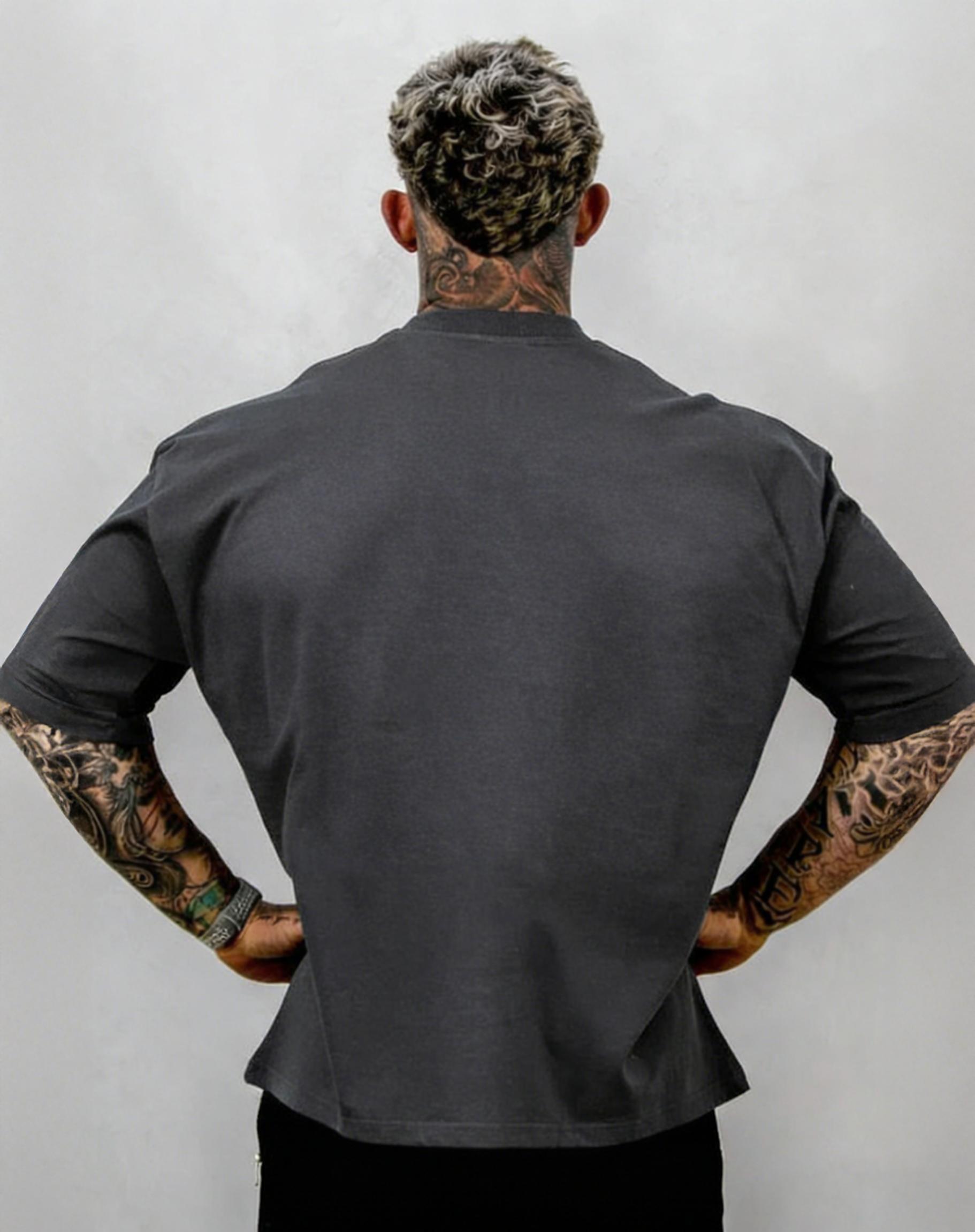 5-pack unisex short-sleeve T-shirts, American basic style, heavyweight high GSM, oversized casual athletic design; versatile tops available in multiple colors; a multi-piece set—versatile and suitable for various occasions, ideal for summer wear and a war