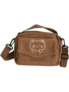 Kawaii Purse Crossbody Bag and Wallet - Corduroy Purse