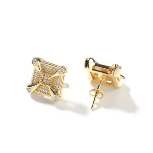 Chic Retro Dragon Claw Earrings - 5A+ Zircon Premium Brass Build(Unisex Cool Guy Jewelry)
