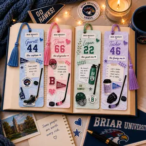 BriarU Hockey Team Bookmark, Off Campus Hockey Team Bookmark, Team Garrett 44 Bookmark, Team DiLaurentis 66 Bookmark, Team Logan 22 Bookmark, Team Tucker 46 Bookmark