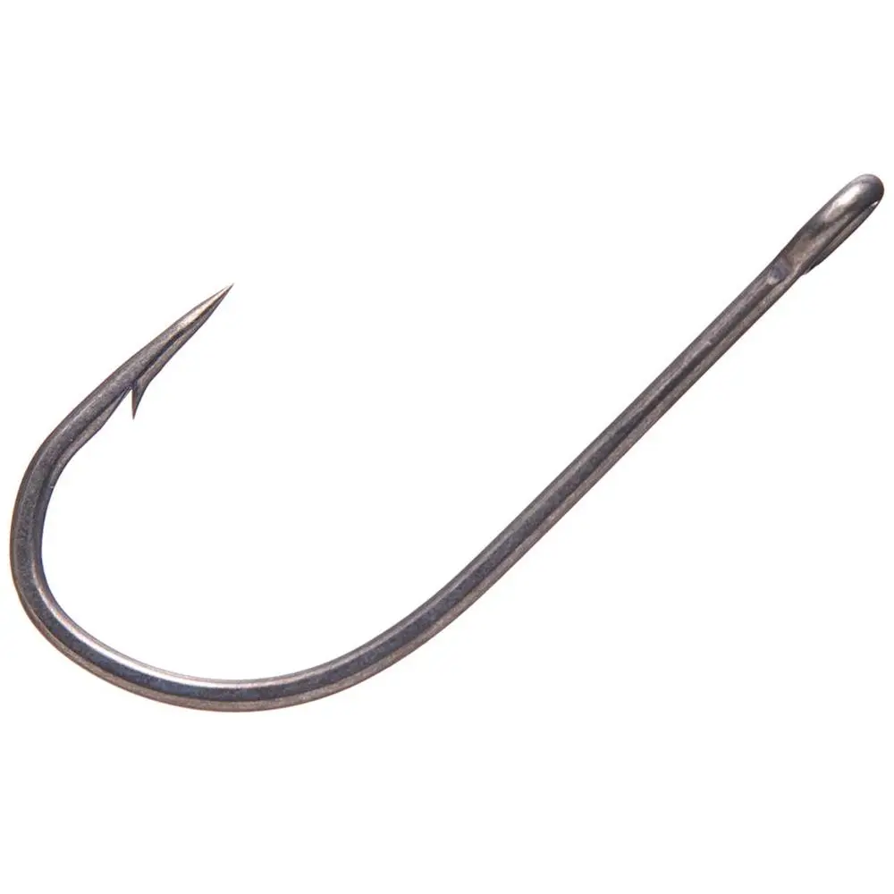 Jungle Trailer Hooks for Bass Fishing, Durable Heavy Wire Hooks with Sharp Point to Boost Hookup Confidence on Spinnerbaits and Jigs, 2/0 Hook - 5 Pack