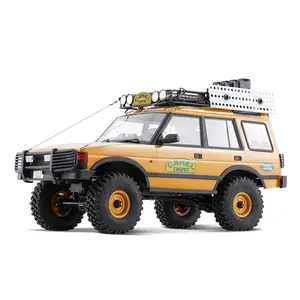 FMS 1/10 Scale Range Rover Camel Trophy Edition RS Electric RC Car, PC Plastic Trail-Tested Toy with Snorkels, Reverse Lights, Scale-Accurate Details for Off-Road Challenges