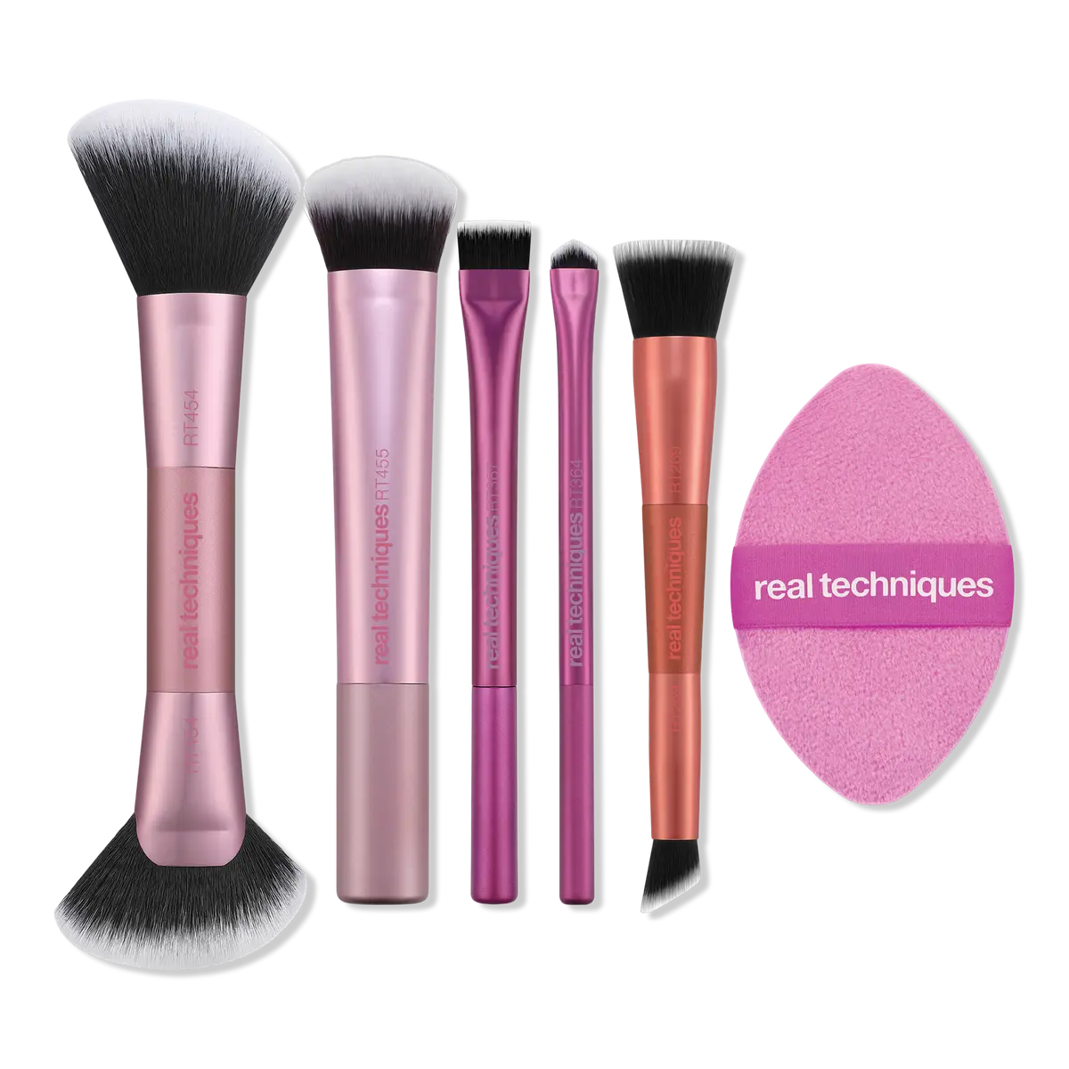 Real Techniques Big Blends Energy Brush + Dual-Sided Puff Set Real Techniques Big Blends Energy Brush + Dual-Sided Puff Set