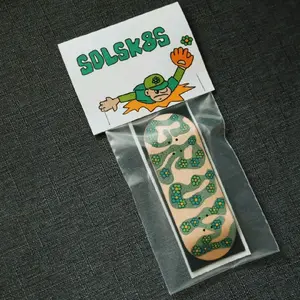 Growth Fingerboards - Green Logo Deck