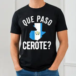 "Guatemala Pride: Flag & Map" Graphic T-Shirt - Patriotic Heritage Symbol Statement Top - Classic Central American Aesthetic Apparel - Soft Breathable Cotton Graphic Shirt - Unique Professional Detail Crew Neck Tee