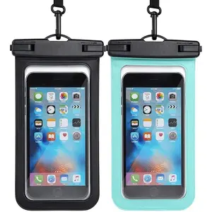 Waterproof Cell Phone Pouch - Underwater Dry Bag Case Lanyard -Water Proof Clear Holder Protector for iPhone 17 16 15 14 Pro Max Plus Air, for Samsung Galaxy S25 Ultra Note for Beach Swimming Swimming Accessories
