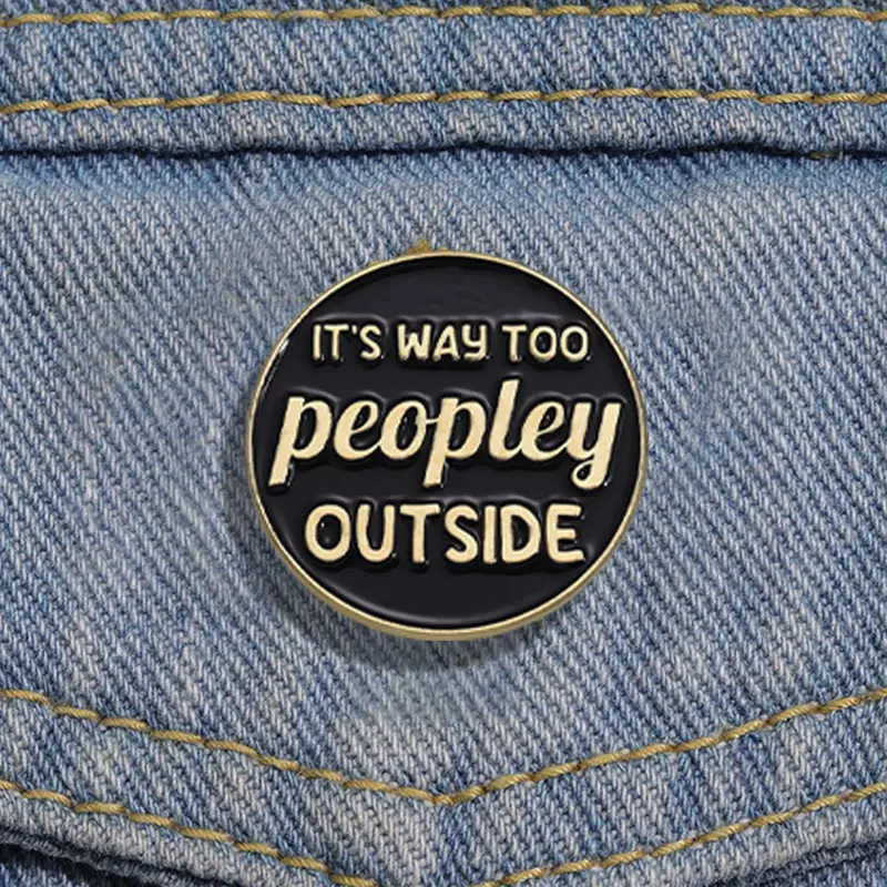 Letter Pattern Brooch Pin, Slogan Enamel Pin Suitable for Backpacks, Jeans, Scarves, Hats Decoration Fixed Buckle, Casual Alloy Kawaii Accessories for Men & Women, Lapel Pin