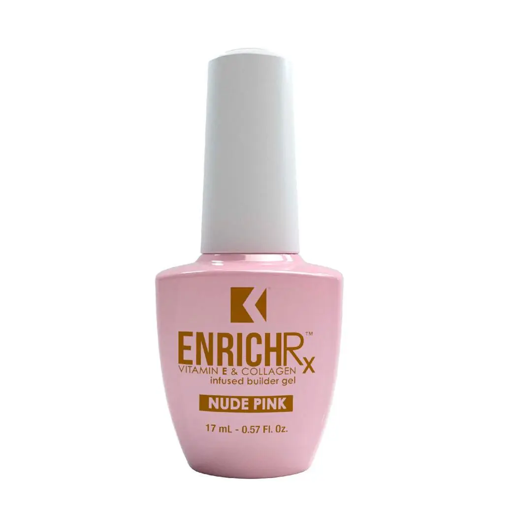 Kupa EnrichRX Cosmetic Nail Care Builder Gel, Infused with Vitamin E & Collagen